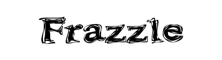 Frazzle Fonte