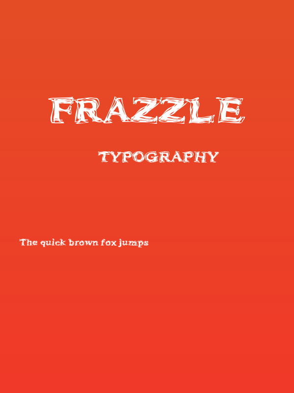 Frazzle Poster