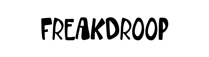 Freak Droop  Free Fonts Download