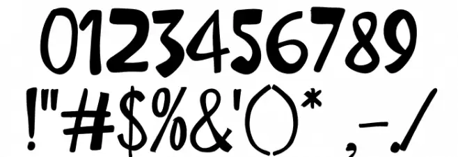 Freak Droop Caratteri ALTRI CARATTERI