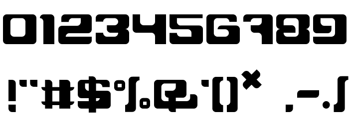 Freak Normal Font OTHER CHARS