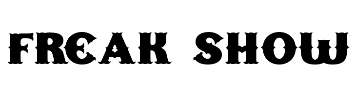 Freak Show لخطوط تنزيل