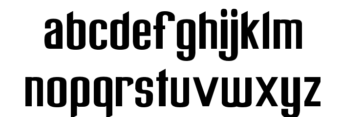 Freak out Go bananas Font LOWERCASE