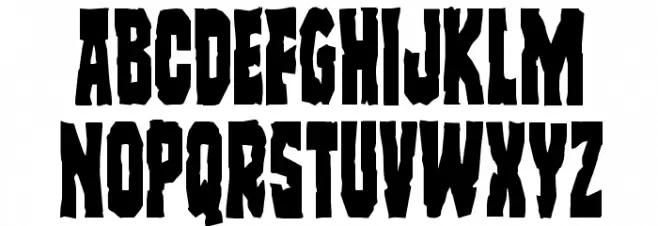 Freakfinder Condensed Шрифта ВЕРХНИЙ