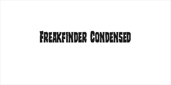 Freakfinder Condensed Logo
