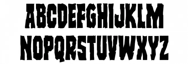Freakfinder Condensed Font LOWERCASE