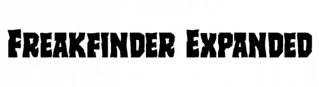 Freakfinder Expanded  Скачать бесплатные шрифты