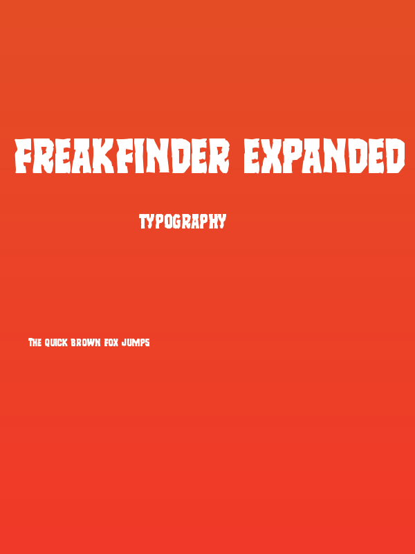 Freakfinder Expanded Poster