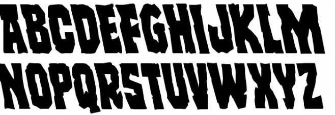 Freakfinder Leftalic Шрифта ВЕРХНИЙ