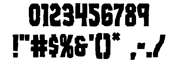 Freakfinder Font OTHER CHARS