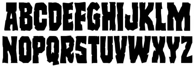 Freakfinder Шрифта ВЕРХНИЙ