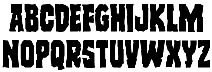 Freakfinder Font LOWERCASE