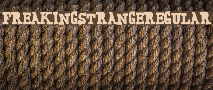 FreakingStrange-Regular Example 1
