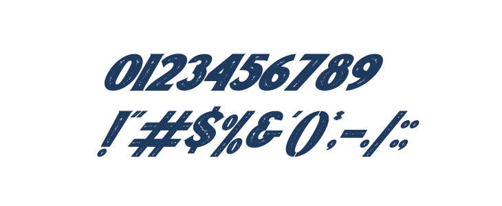 Freakland Italic Other Characters