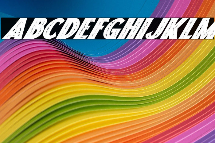 Freakland Italic Example 3