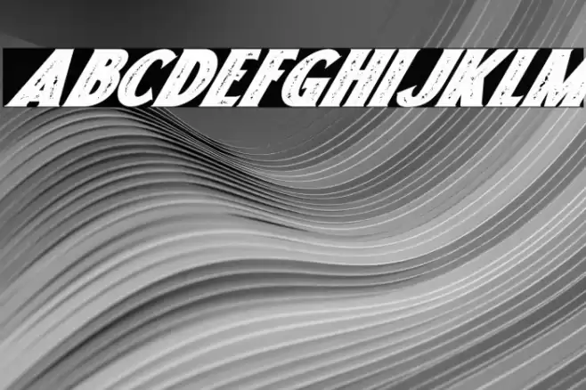 Freakland Italic Font examples