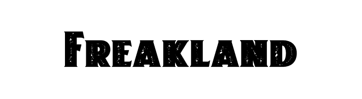 Freakland  Free Fonts Download