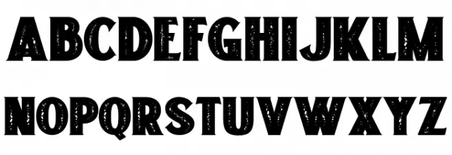 Freakland フォント 大文字