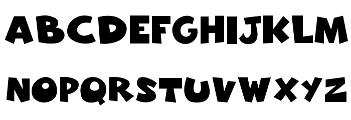 Freakomix Font LOWERCASE