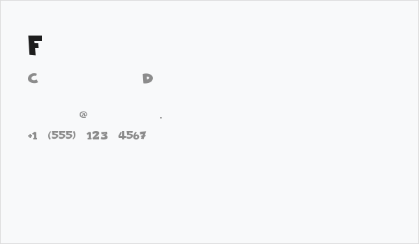 Freakomix Business Card