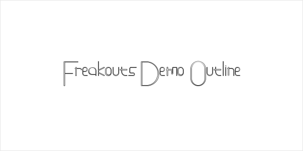 Freakouts Demo Outline Logo