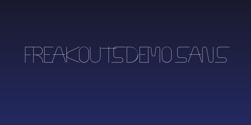 Freakouts Demo Sans Social Header