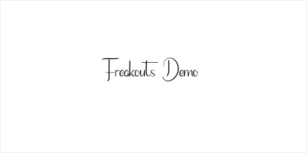 Freakouts Demo Logo