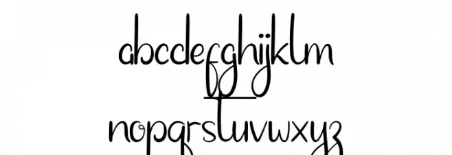 Freakouts Demo Schriftart Kleinbuchstaben