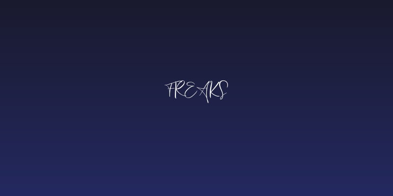 Freaks Social Header