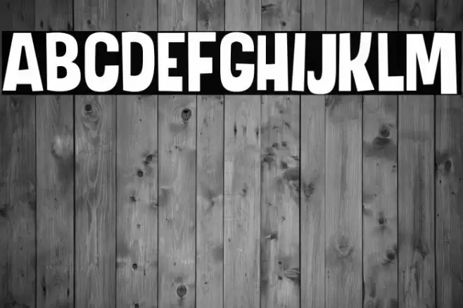 Freaky Freedom Font examples