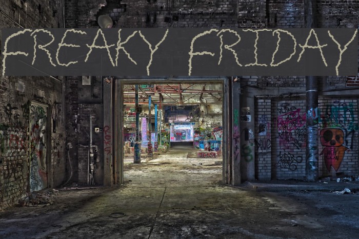 Freaky Friday Font examples