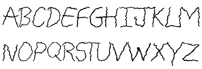 Freaky Friday Font LOWERCASE