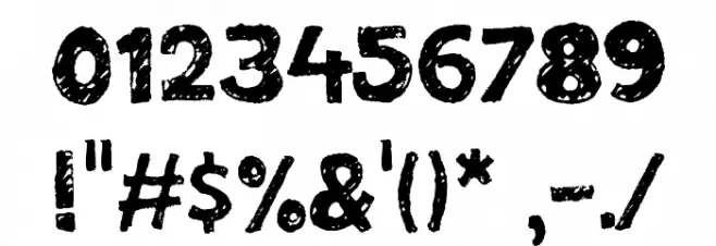 Freaky Witches Font OTHER CHARS