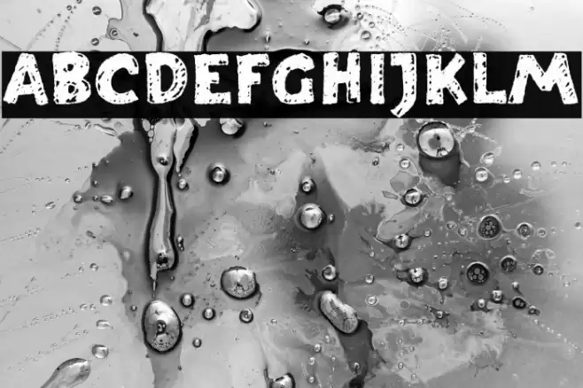 Freaky Witches Schriftart examples