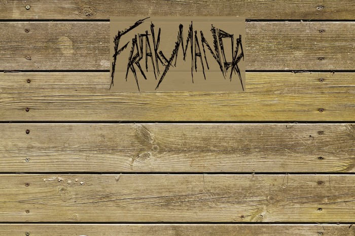 FreakyManor Font examples