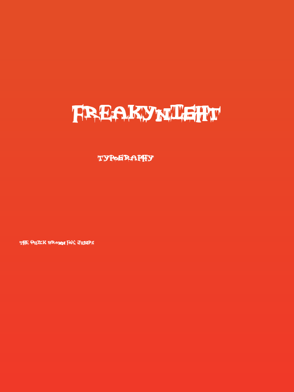 FreakyNight Poster