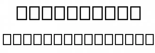 Freame Font OTHER CHARS