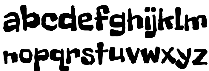 Freckle Face Font LOWERCASE
