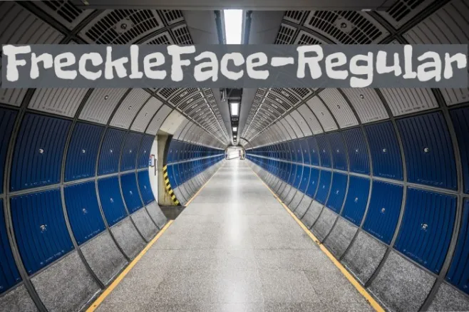 FreckleFace-Regular Example 2
