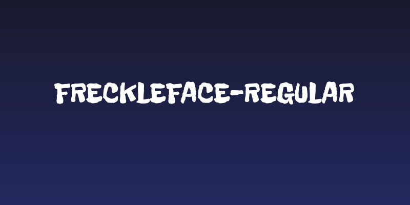 FreckleFace-Regular Social Header