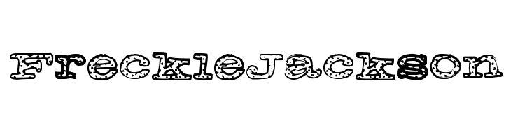 FreckleJackson Font
