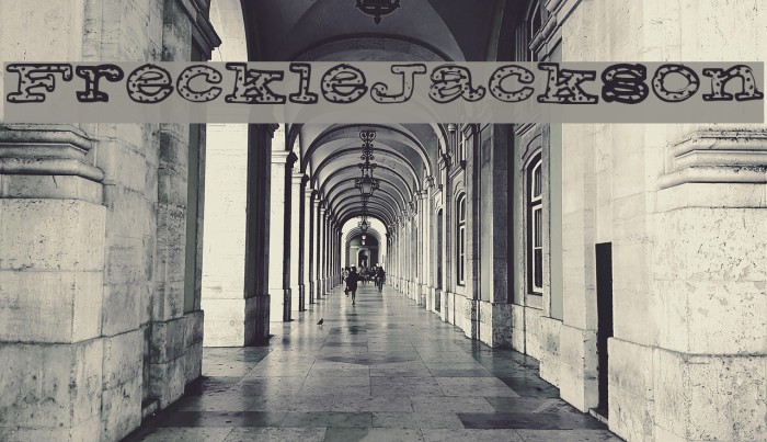 FreckleJackson Font examples