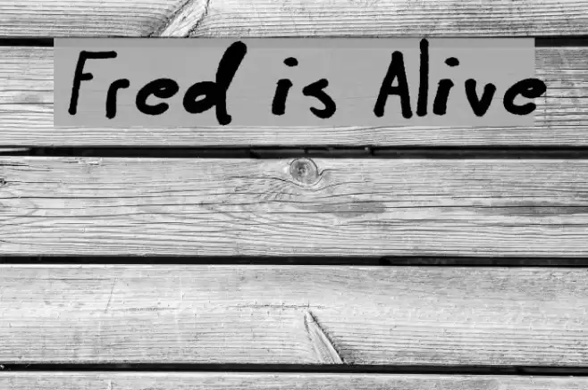Fred is Alive Font examples