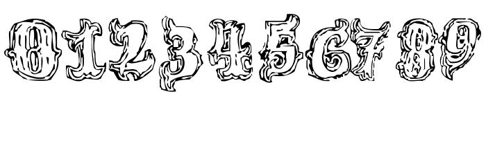 FredWildWest-Regular Font OTHER CHARS
