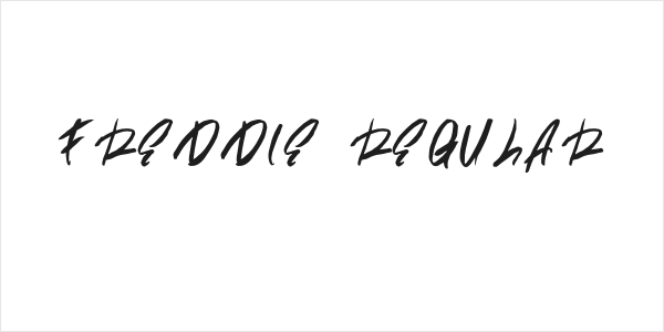 Freddie Regular Logo