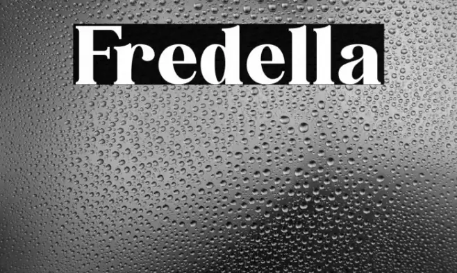 Fredella Font examples