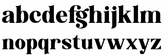 Fredella 字体 小写
