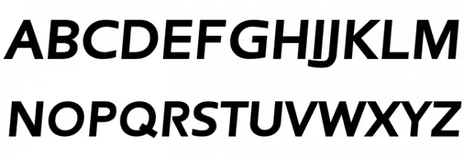 Frederic Black Italic Fonte MAIÚSCULAS