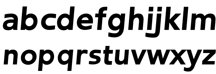 Frederic Black Italic Font LOWERCASE