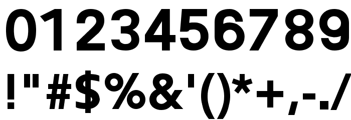 Frederic Black Font OTHER CHARS